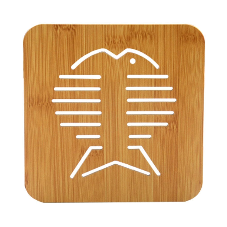 5 PCS Cute Cartoon Kitchen Table Protect Wood Cup Pad Heat Insulation Coaster Mat, Random Style Delivery