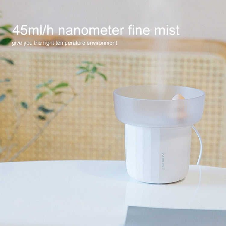 DC 5V 1A Columnar Household Quiet Fog Volume Desktop Air Humidifier Aromatherapy Machine with Colorful Lights, Capacity: 200mL