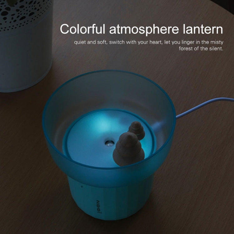 DC 5V 1A Columnar Household Quiet Fog Volume Desktop Air Humidifier Aromatherapy Machine with Colorful Lights, Capacity: 200mL