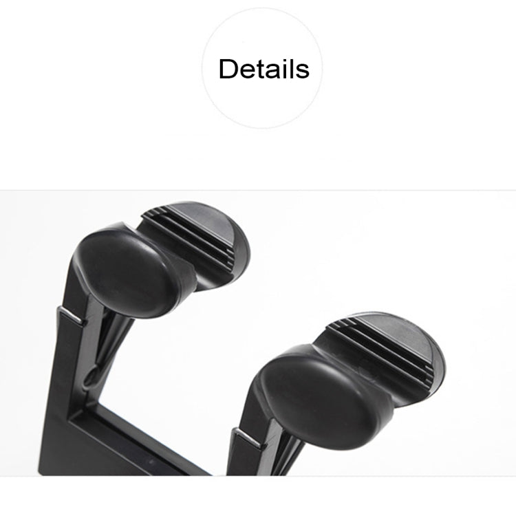 3 PCS Music Style Black Multi-functional Clip Drying Clothing Clip Food File Clip