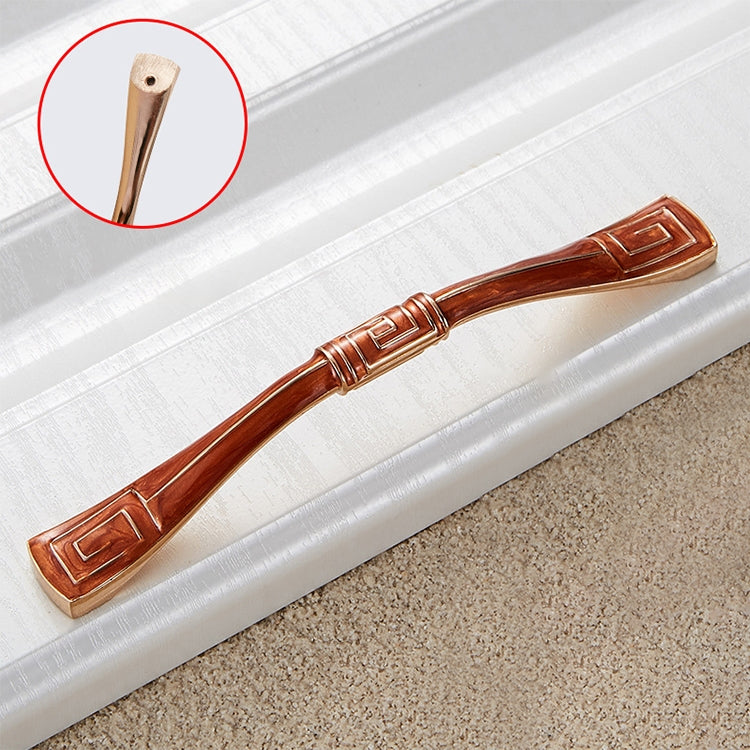 5 PCS 6056-128 Amber Drawer Cabinet Door European Style Solid Handle