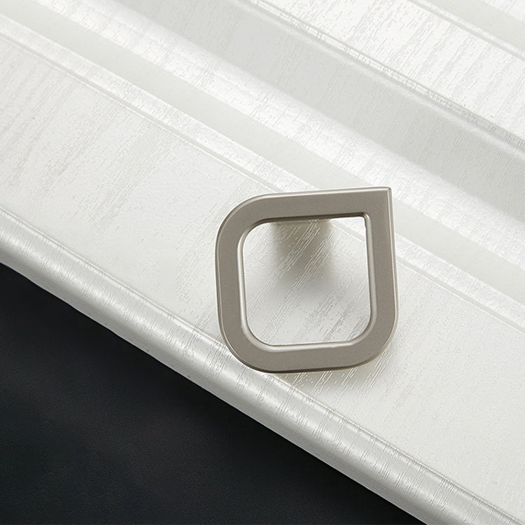 5 PCS 8010-Single Sand Nickel Drawer Cabinet Door Handle