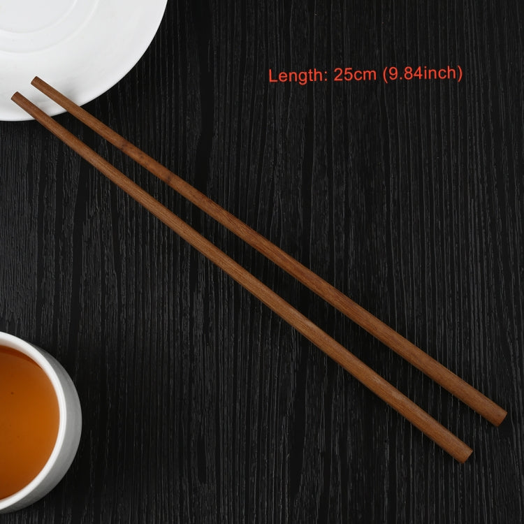 10 Pairs Natural Iron Wood Non-slip Chopsticks