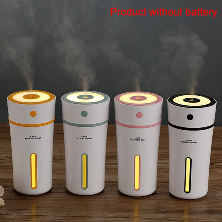300ML Mini Portable Cup Shape USB LED Night Light Ultrasonic Humidification Air Humidifier for Home / Office / Car