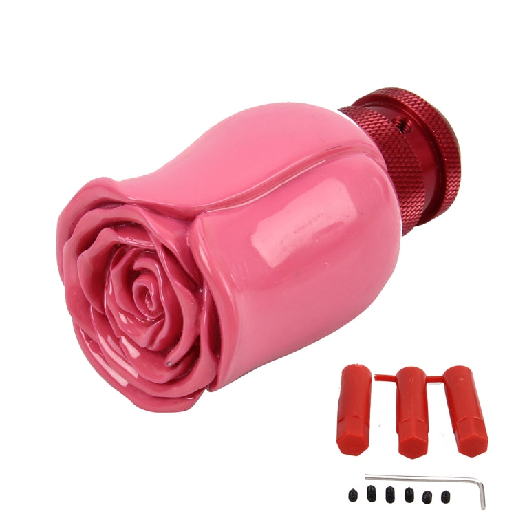 Rose Flower Shaped Universal Vehicle Car Manual Automatic Gear Shift Knob