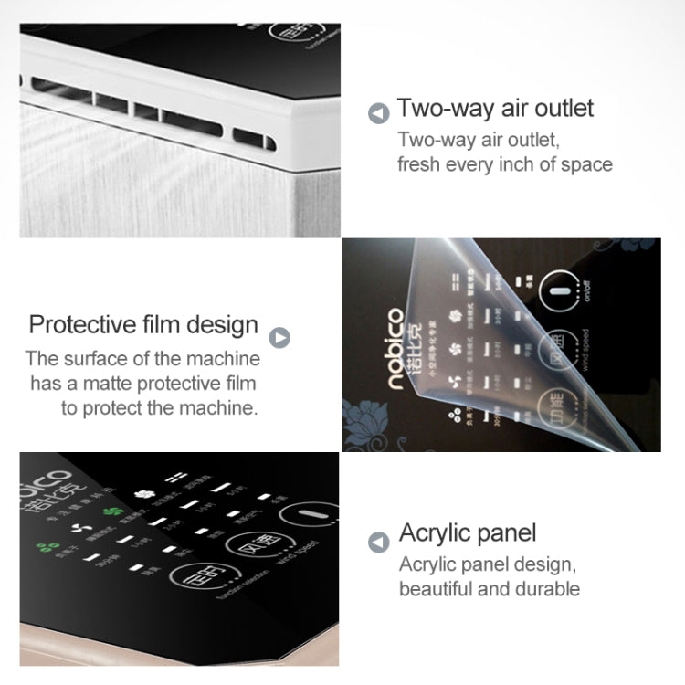 Nobico J006 Air Purifier Home Desktop Negative Ion Mini Purifier