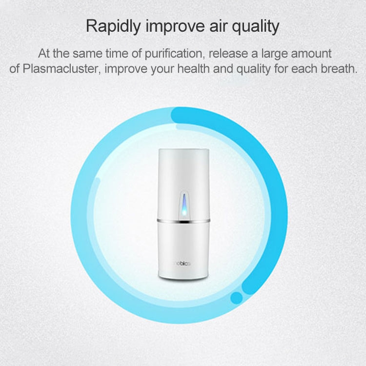 Nobico J010 Insulation Cup Shape Vertical Car Air Purifier Plasma Odor Removal