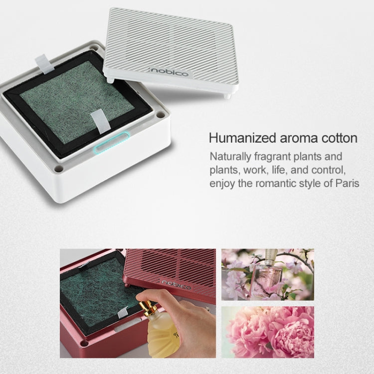 Nobico J012 Desktop Car Air Purifier for Household Use in Addition to Formaldehyde Smog(White)