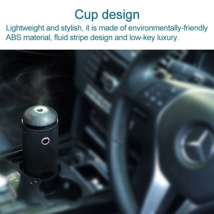 Nobico J013 Car Humidification Cup Car Negative Ion Purification Ultrasonic Atomization to Remove Static Aromatherapy