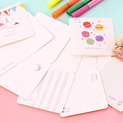 50 PCS Creative Cartoon Festival Blessing Universal Greeting Cards, Random Style Delivery