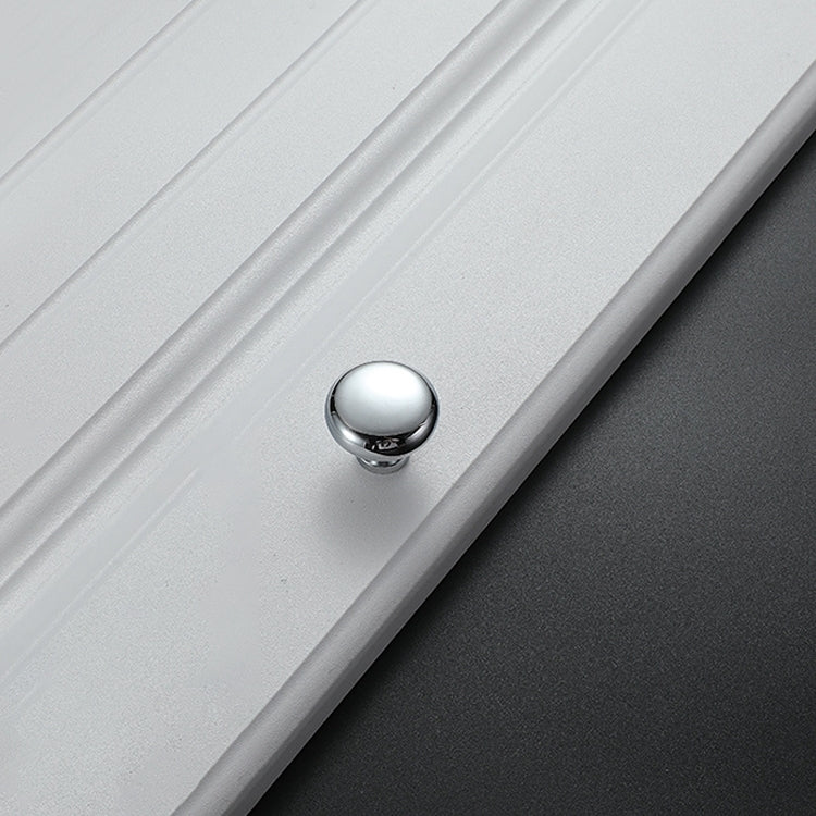 5 PCS 4203-Single Bright Chrome Drawer Cabinet Door Modern Simple American Style Handle