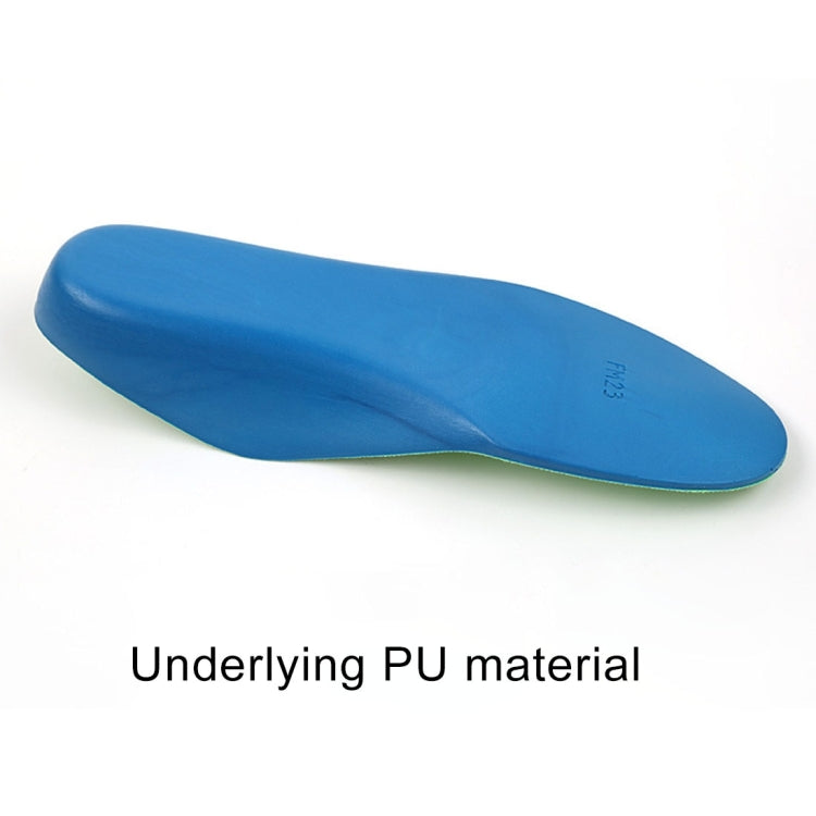 Children PU XO Leg Corrective Insole, Size: 14cm