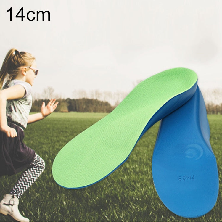 Children PU XO Leg Corrective Insole, Size: 14cm