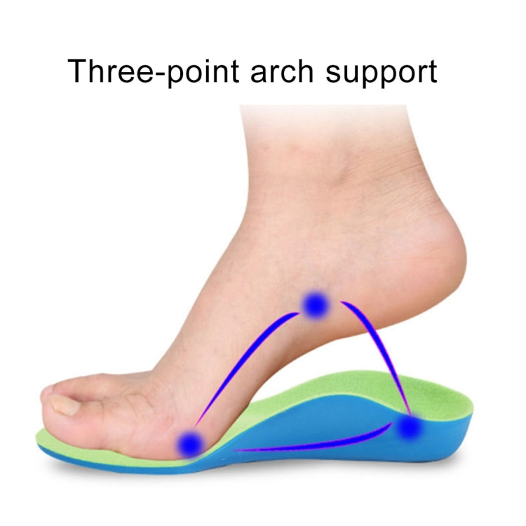 Children PU XO Leg Corrective Insole, Size: 20cm