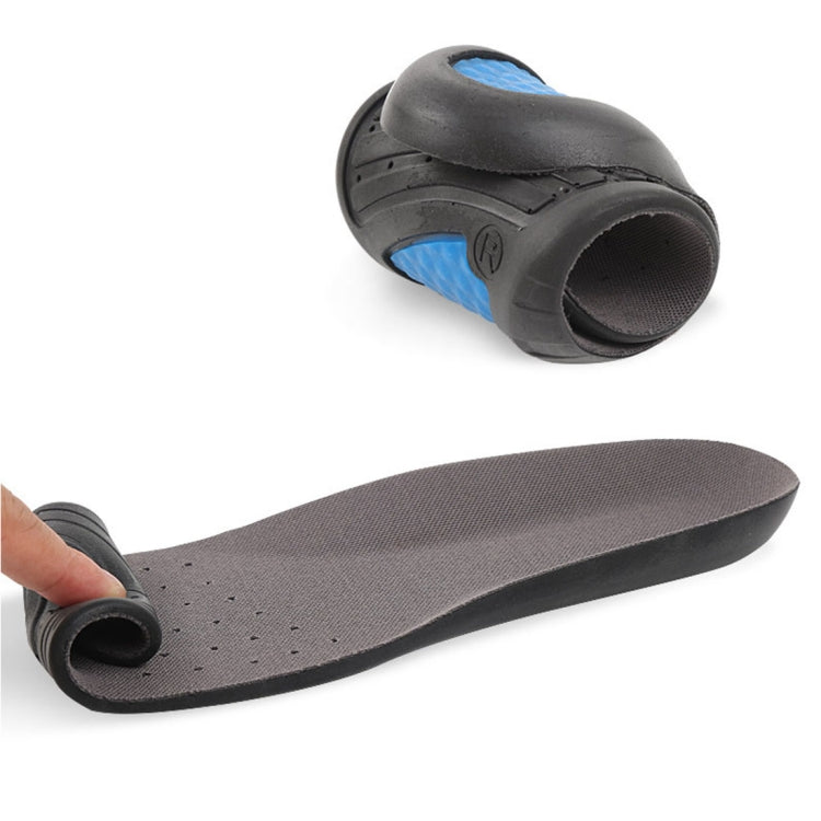 1 Pair PU Stretch Breathable Shock Resistance Sneaker Insoles, Size: L
