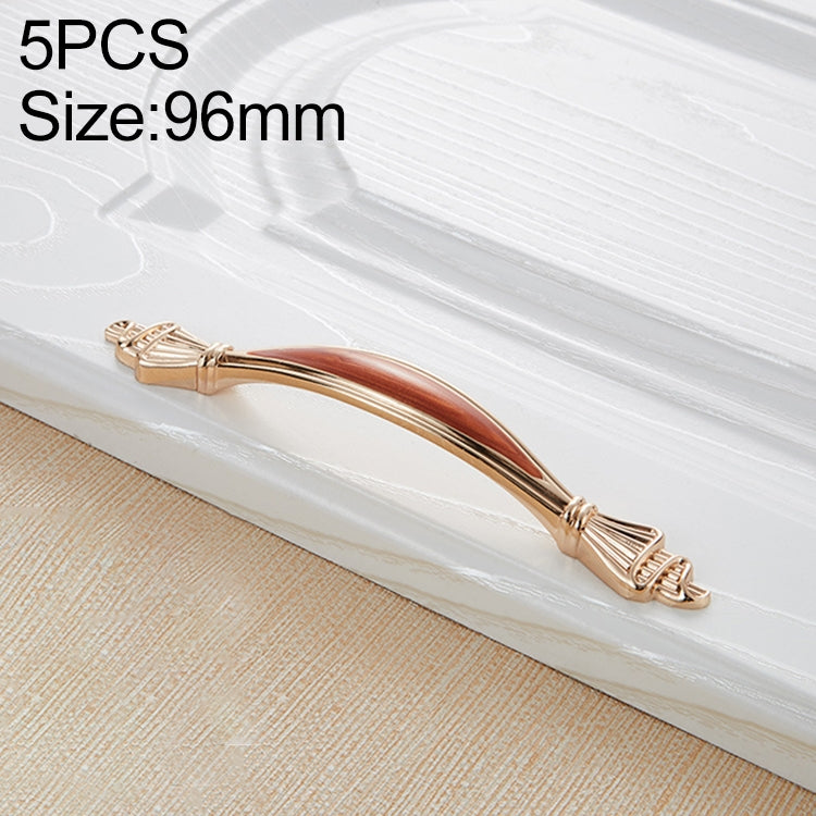 5 PCS 6543-96 Red Amber Modern Shoe Cabinet Wine Cabinet Handle
