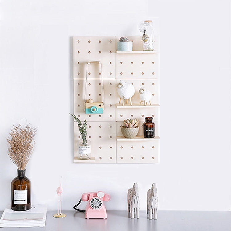 5 PCS Plastic Board Living Room Bathroom Kitchen Wall Decoration Storage Shelf