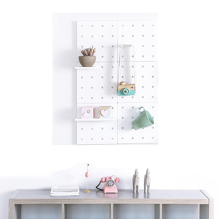 5 PCS Plastic Board Living Room Bathroom Kitchen Wall Decoration Storage Shelf