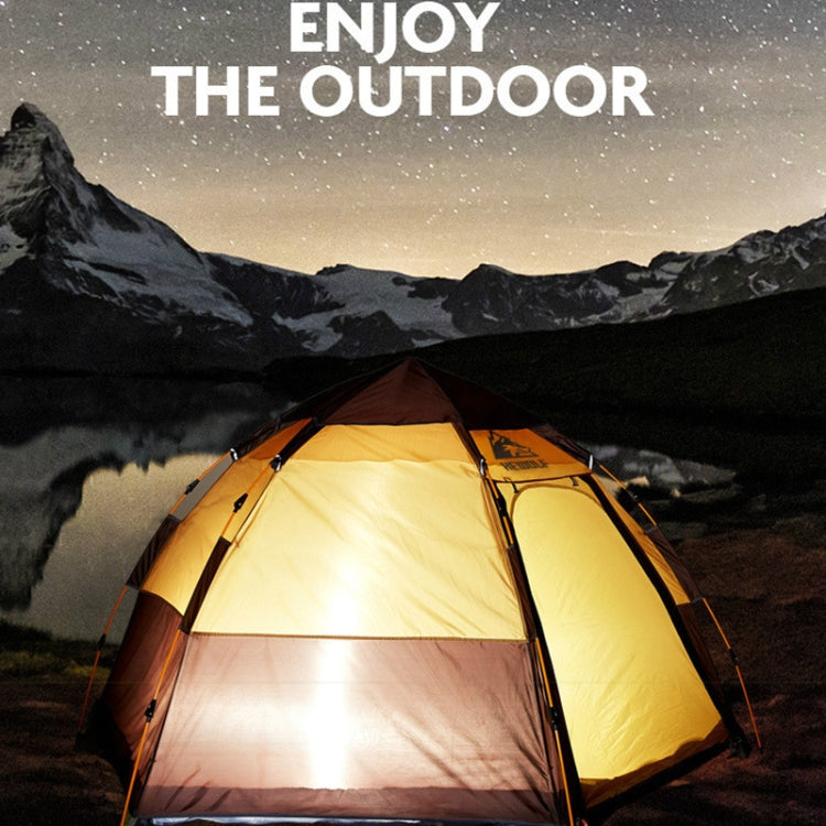 Hewolf 1789 Outdoor Camping Hexagonal Automatic Rain-proof Tent, Flagship Version
