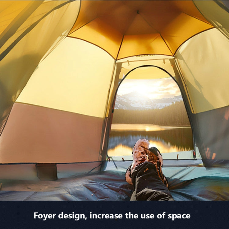 Hewolf 1789 Outdoor Camping Hexagonal Automatic Rain-proof Tent, Flagship Version