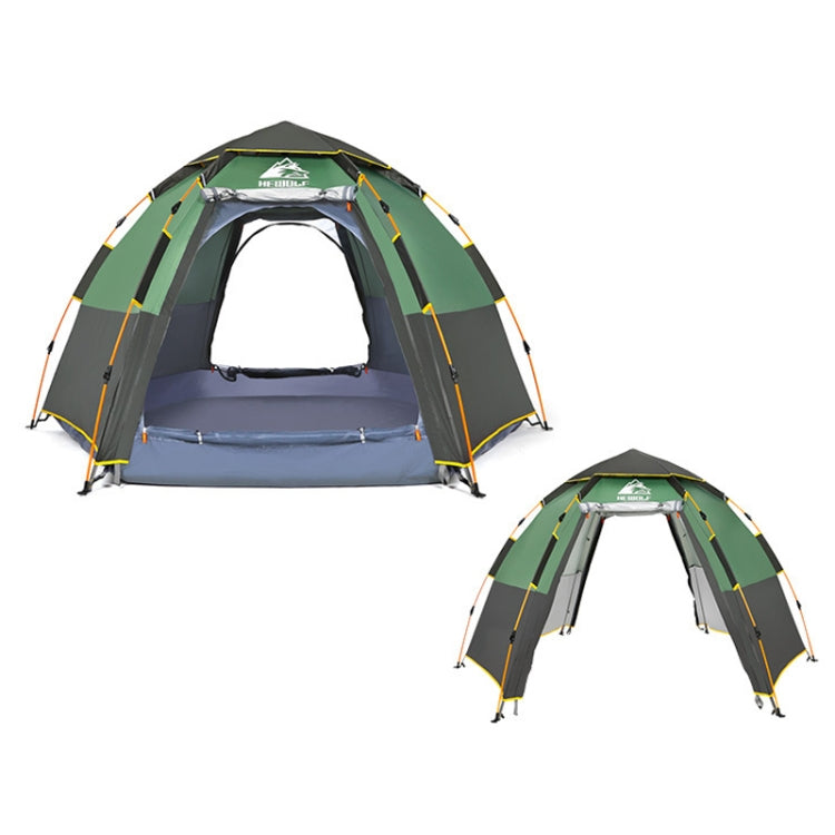 Hewolf 1789 Outdoor Camping Hexagonal Automatic Rain-proof Tent, Flagship Version