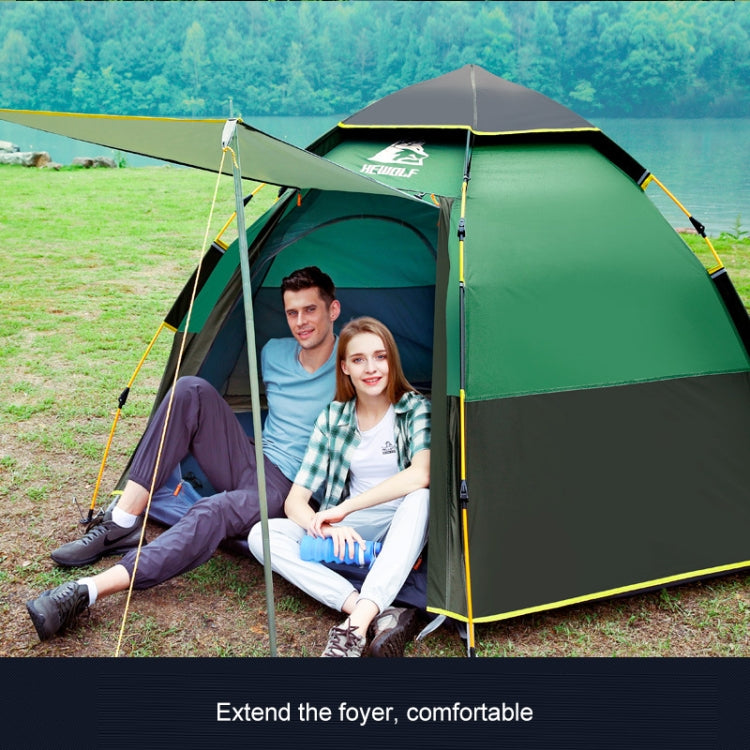 Hewolf 1789 Outdoor Camping Hexagonal Automatic Rain-proof Tent, Flagship Version