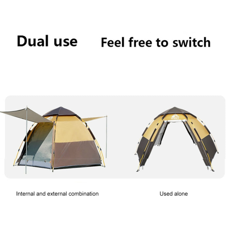 Hewolf 1789 Outdoor Camping Hexagonal Automatic Rain-proof Tent, Flagship Version