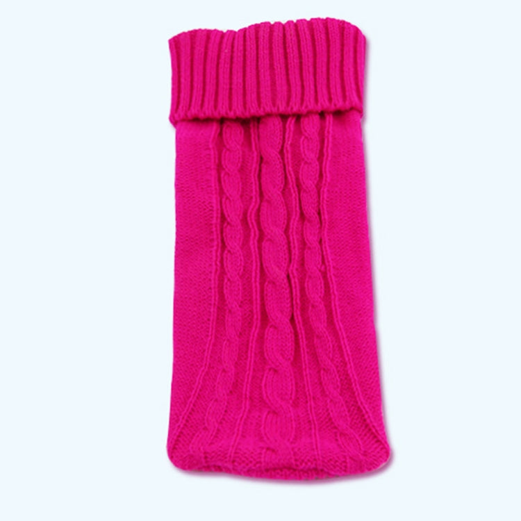 New Autumn and Winter Style Pet Dog Solid Colors Sweater Pullover Size: XS, Bust: 21-34cm, Length: 17cm