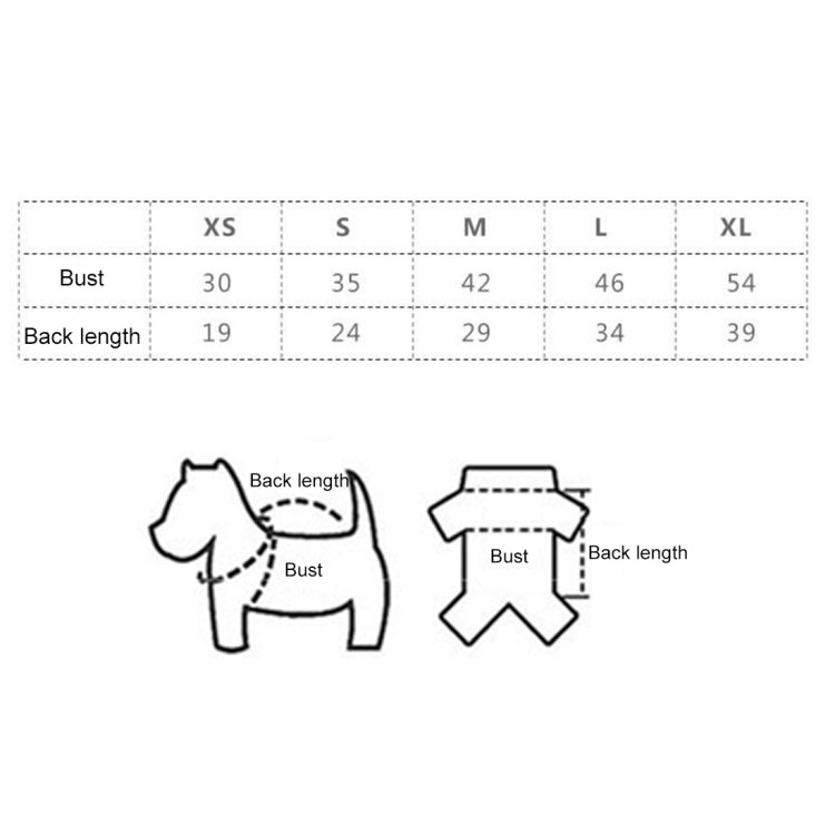 New Autumn and Winter Style Pet Corduroy Jacket, Size: L, Bust: 46cm, Back Length: 34cm
