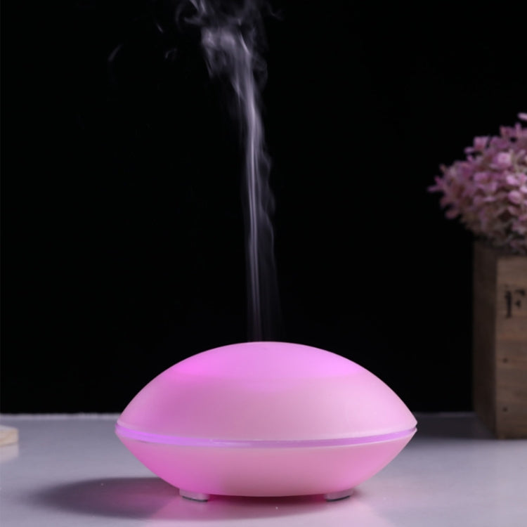 5W Portable Household Office Small Shell Shape Ultrasonic Diffuser Aroma Aromatherapy Humidifier, Capacity : 80ml(Pink)