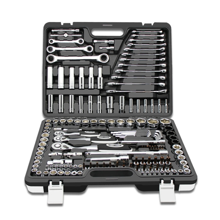 150 PCS  Ratchet Wrench Set Car Repair Combination Hardware Toolbox
