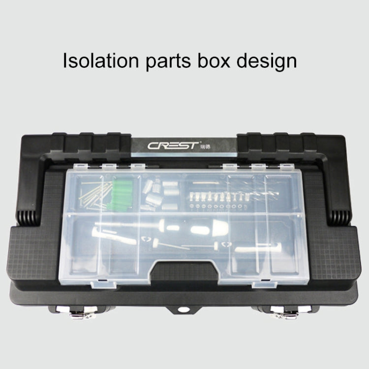 17 inch Stainless Steel Multi-function Portable Home Car Repair Tool Storage Box