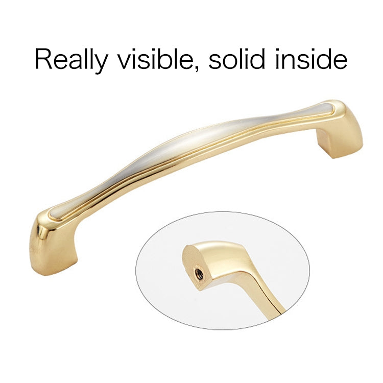 5 PCS 4086-128 Double Gold Zinc Alloy Cabinet Drawer Door Handle