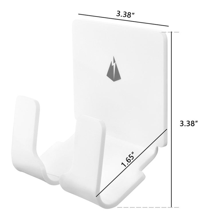 Acrylic Key Hook Wire Plug Holder Socket Storage Hanging Rack Adhesive Type Multi-functional Strong Wall Phone Hook