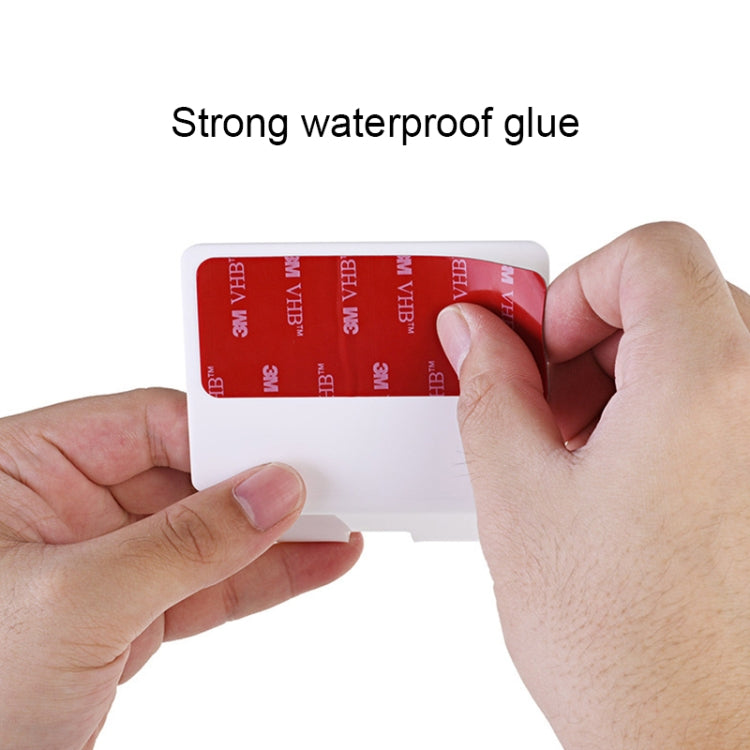 Acrylic Key Hook Wire Plug Holder Socket Storage Hanging Rack Adhesive Type Multi-functional Strong Wall Phone Hook