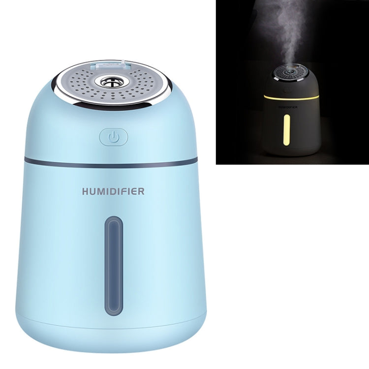 Little-Q Ultrasonic Essential Oil Diffuser Aromatherapy Aroma Humidifier with LED Night Light for Office, Home Bedroom, Car, Support USB Output, Capacity: 330ml, DC 5V