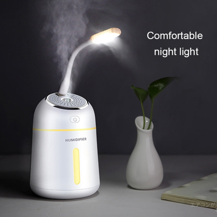 Little-Q Ultrasonic Essential Oil Diffuser Aromatherapy Aroma Humidifier with LED Night Light for Office, Home Bedroom, Car, Support USB Output, Capacity: 330ml, DC 5V