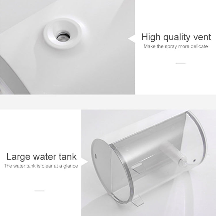 Ibiey Submarine Shape USB Mini Ultrasonic Aromatherapy Humidifier Automatic Alcohol Sprayer with LED Light, Capacity: 230mL(Blue)