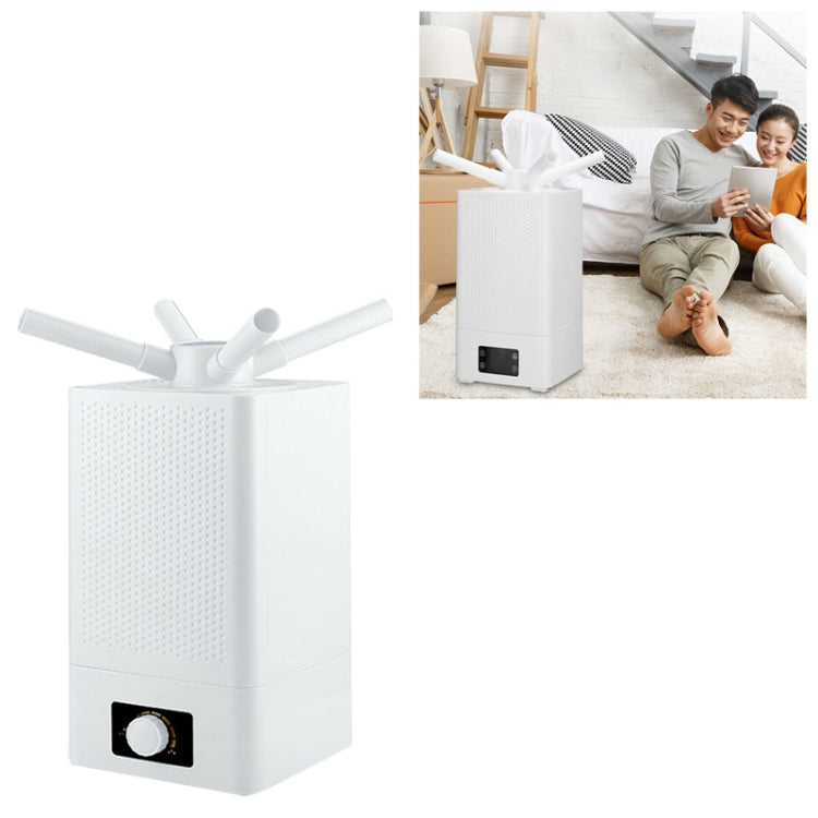 Console Mode Household Air Humidifier Large Capacity Commercial Intelligent Vegetable Preservation Machine Automatic Alcohol Sprayer, Standard Mechanical Version(White)