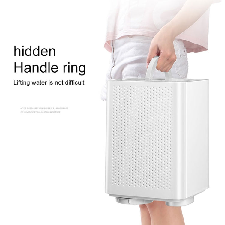 Console Mode Household Air Humidifier Large Capacity Commercial Intelligent Vegetable Preservation Machine Automatic Alcohol Sprayer, Upgraded Mechanical Version(White)