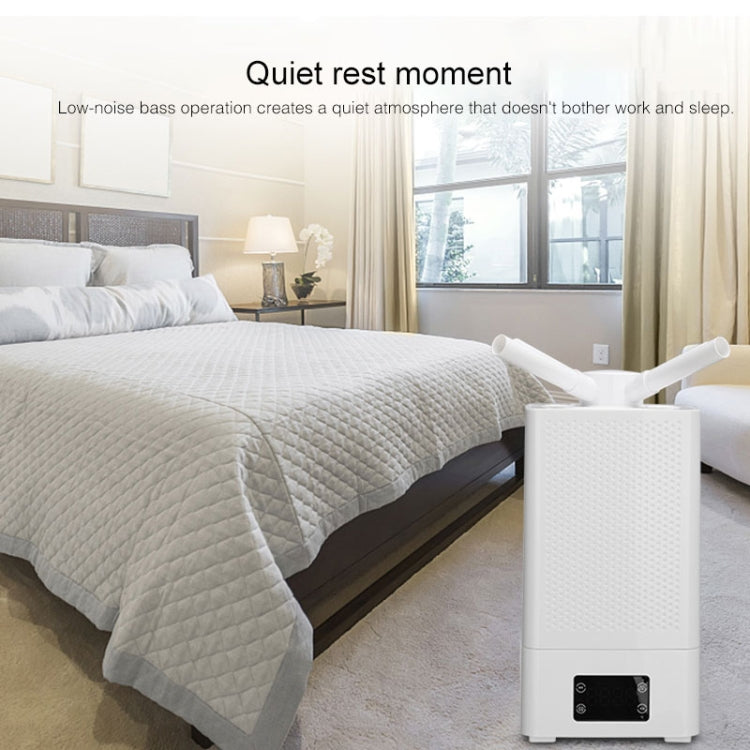 Console Mode Household Air Humidifier Large Capacity Commercial Intelligent Vegetable Preservation Machine Automatic Alcohol Sprayer, Upgraded Intelligent Version(White)