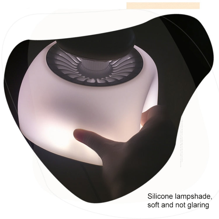 4W Ultraviolet Mosquito Trap Lamp USB Electric Pest Repeller Intelligent Light Control(White)