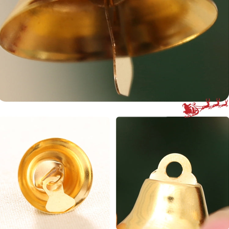 50 PCS Christmas Decorating Christmas Tree Small Bells Decoration Supplies, Size: 2*2cm