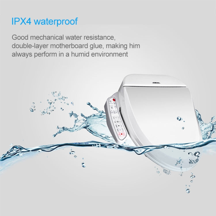 MONAI Household Bathroom Electric Automatic Intelligent Flush Toilet Cleaner Cover, Small Short Version