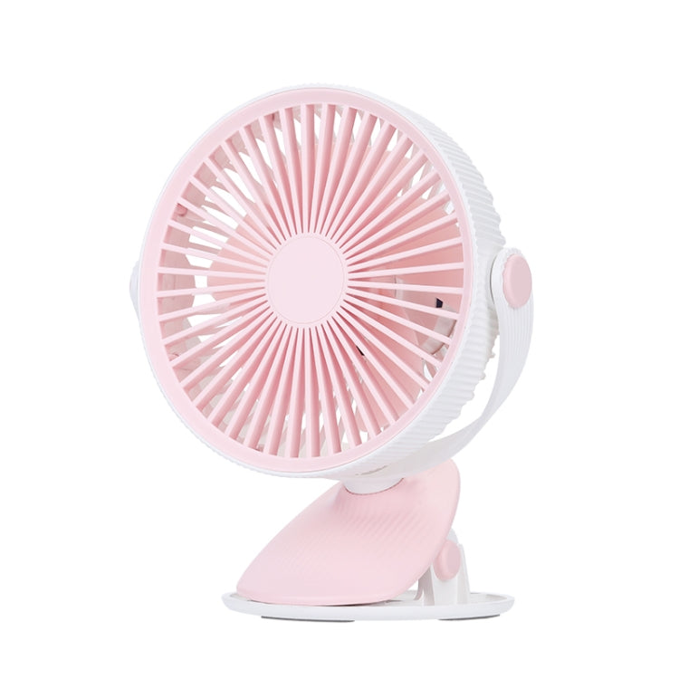 WT-F15 Clamp Dual-use 1200mAh 360 Degrees Rotation Mini Wireless USB Portable Fan with 3 Speed Control