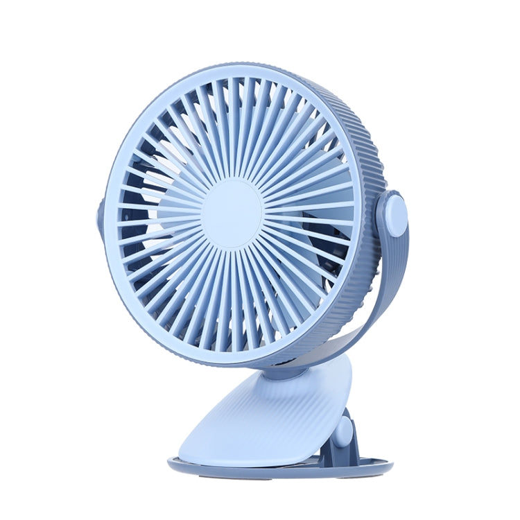 WT-F15 Clamp Dual-use 1200mAh 360 Degrees Rotation Mini Wireless USB Portable Fan with 3 Speed Control