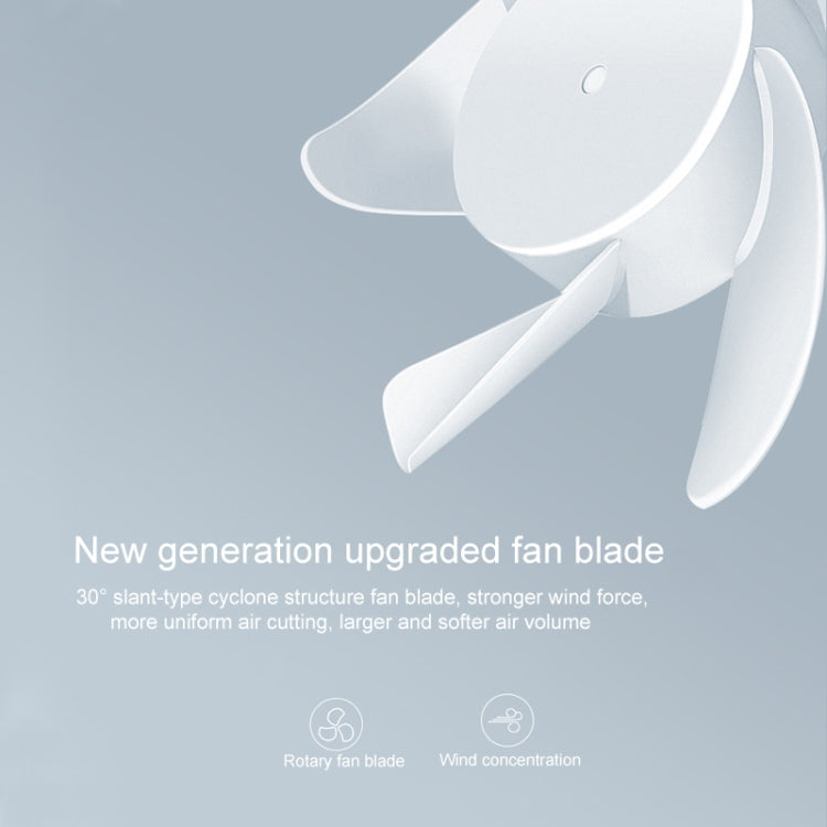 WT-F15 Clamp Dual-use 1200mAh 360 Degrees Rotation Mini Wireless USB Portable Fan with 3 Speed Control