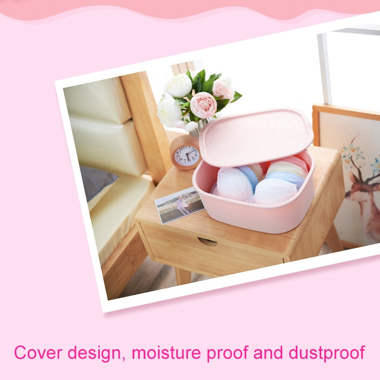 3  PCS / Set Plastic Underwear Socks Storage Box Home Organizer for Small Clothing