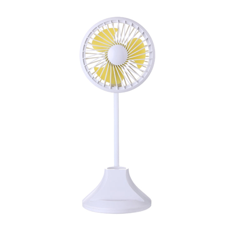 WT-D8 2000mAh 360 Degree Rotation Mini Portable Light Fan with 3 Speed Control& Phone / Pen Holder