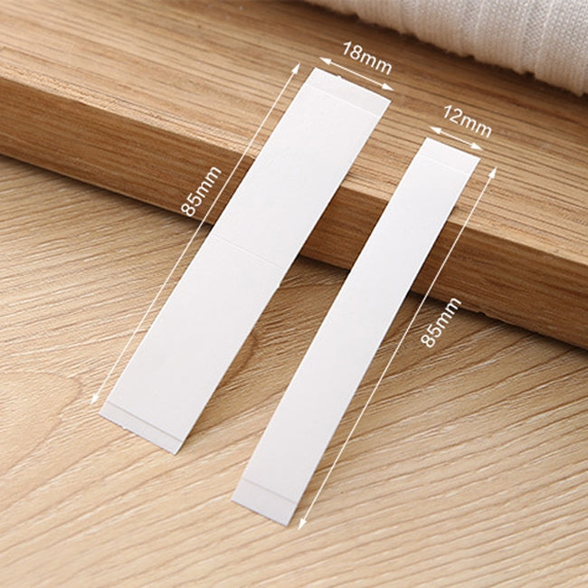 144 PCS / 4 PACK Invisible Anti-light Stickers Shirt Straps Double-sided Adhesive Seamless V-neck Fixed Anti-slip